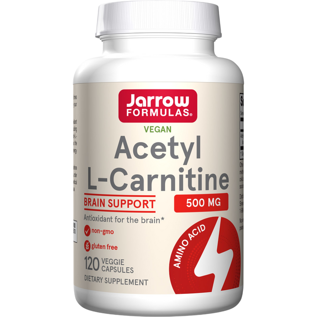 Jarrow Formulas Acetyl L-Carnitine 500mg 120 caps