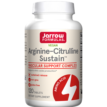 Jarrow Formulas Arginine-Citrulline Sustain 120 tablets
