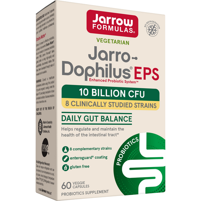 Jarrow Formulas Jarro-Dophilus EPS 10 Billion CFU 60 caps
