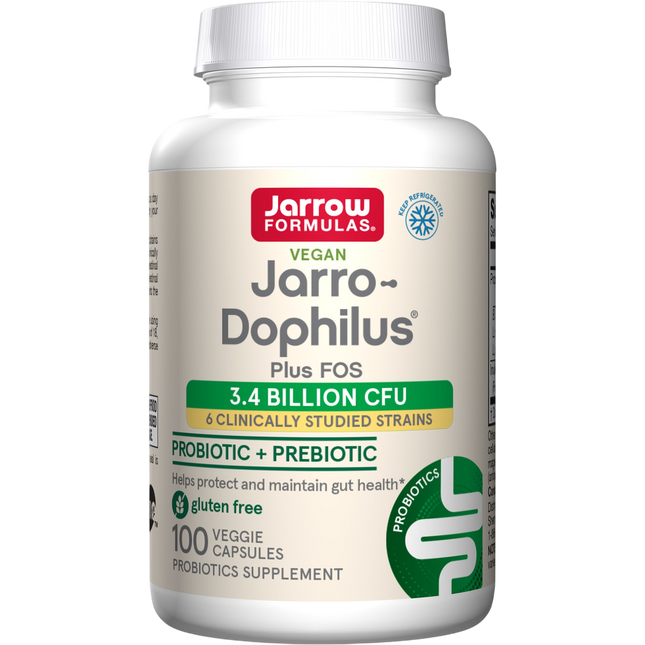 Jarrow Formulas Jarro-Dophilus+ FOS 100 caps