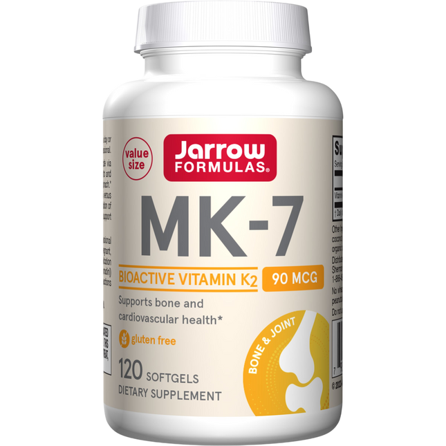 Jarrow Formulas MK-7 90mcg 120 softgels