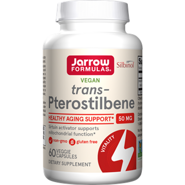 Jarrow Formulas Pterostilbene 60 vcaps