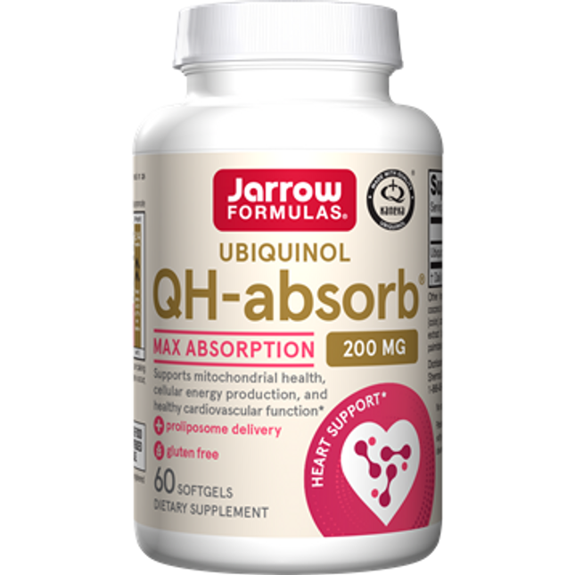 Jarrow Formulas QH-Absorb 200mg 60 softgels