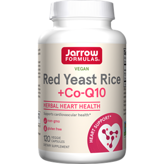 Jarrow Formulas Red Yeast Rice + Co-Q10 120 caps