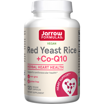 Jarrow Formulas Red Yeast Rice + Co-Q10 120 caps
