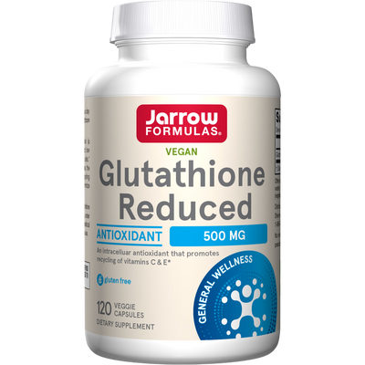 Jarrow Formulas Reduced Glutathione 500mg 120 caps