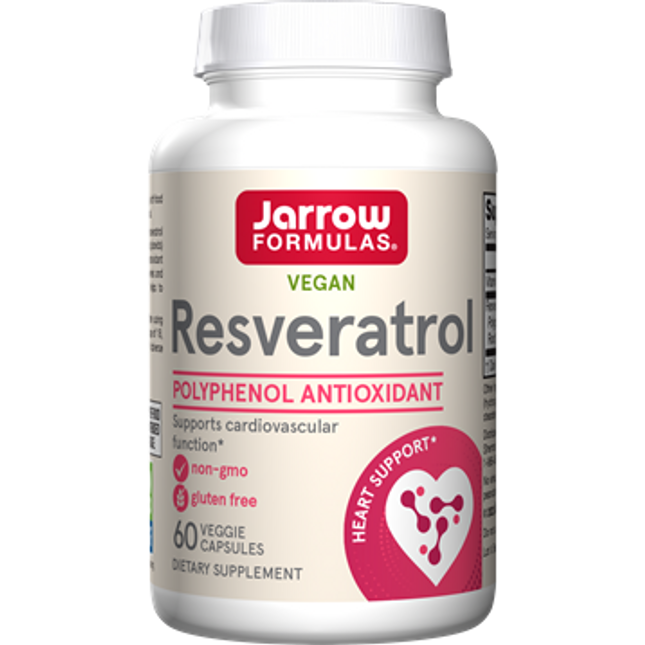Jarrow Formulas Resveratrol 100 mg 60 vegcaps