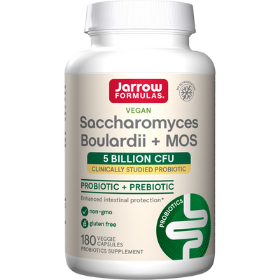 Jarrow Formulas Saccharomyces Boulardii + MOS 180 caps
