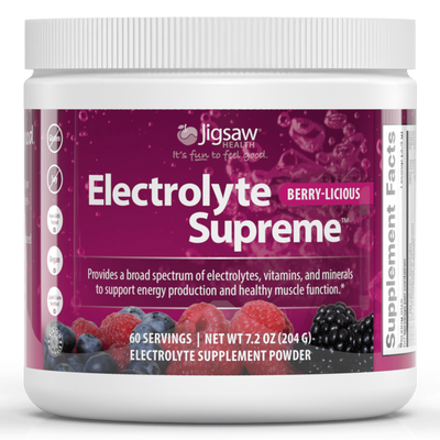 Jigsaw Health Electrolyte Supreme Berry-Licious 330 grams