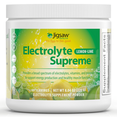 Jigsaw Health Electrolyte Supreme - Lemon Lime 330 grams