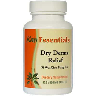 Kan Herbs - Essentials Dry Derma Relief 120 tabs