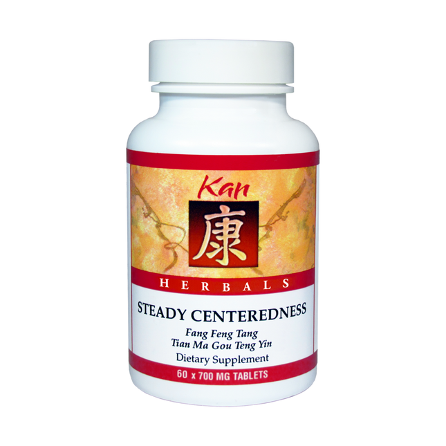 Kan Herbs Herbals Steady Centeredness 60 tabs
