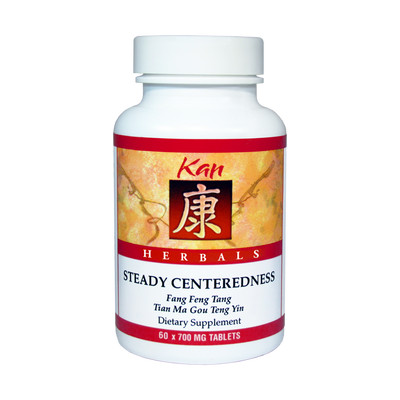 Kan Herbs Herbals Steady Centeredness 60 tabs
