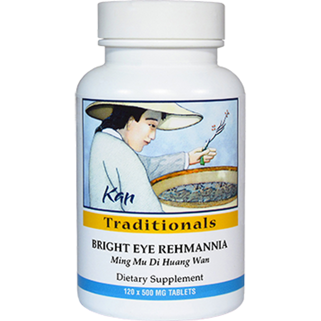Kan Herbs Traditionals Bright Eye Rehmannia 120 tabs