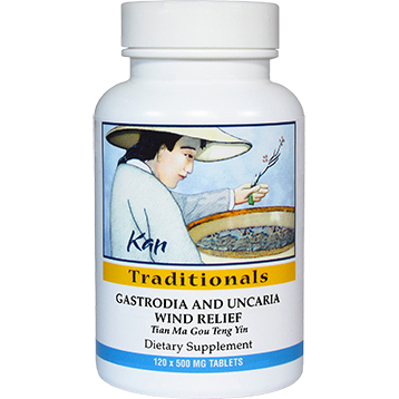 Kan Herbs Traditionals Gastrodia & Uncaria Wind Relief 120 tabs