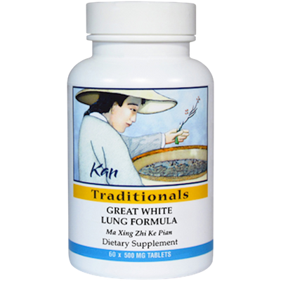 Kan Herbs - Traditionals Great White Lung Formula 60 tabs