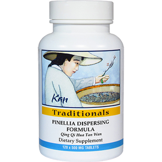 Kan Herbs Traditionals Pinellia Dispersing Formula 120 tabs