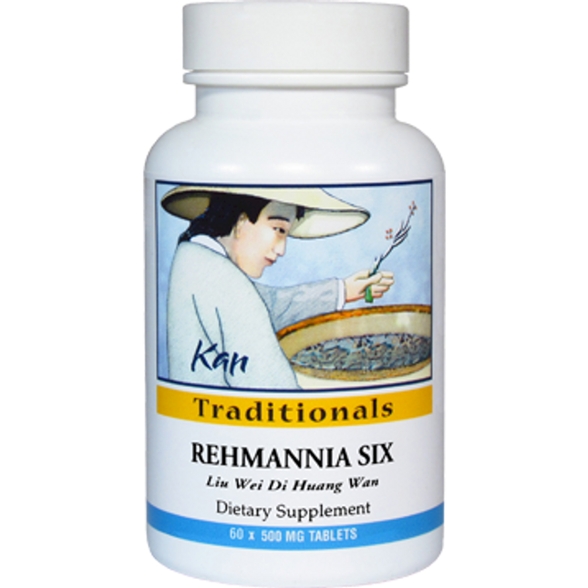 Kan Herbs Traditionals Rehmannia Six 60 tabs