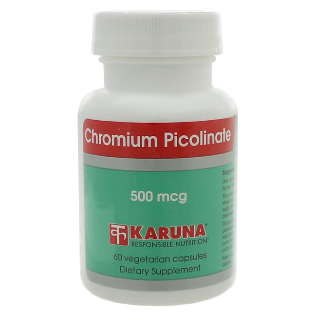 Karuna Chromium Picolinate 500 mcg 60 vegcaps