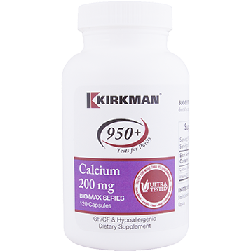 Kirkman Calcium 200 mg 120 caps