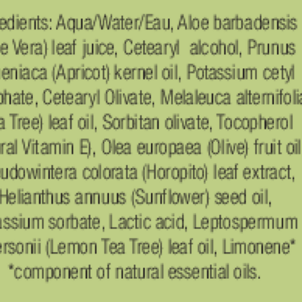 Kolorex Kolorex DermaCare Horopito Cream 50 Grams Supplement Facts