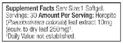 Kolorex Vaginal Care HerBalance 30 softgels Supplement Facts