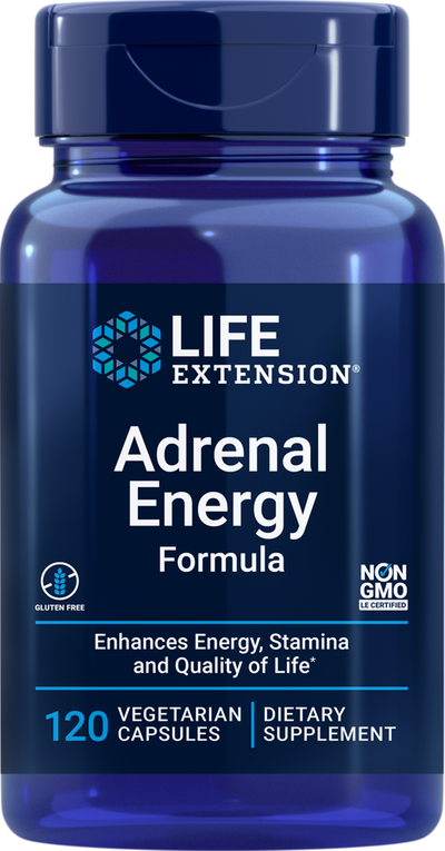 Life Extension Adrenal Energy Formula 120 vegcaps