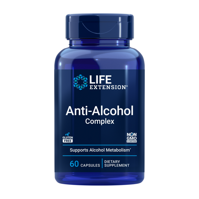 Life Extension Anti-Alcohol Complex 60 caps