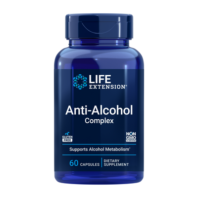 Life Extension Anti-Alcohol Complex 60 caps