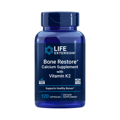 Life Extension Bone Restore with Vitamin K2 120 caps