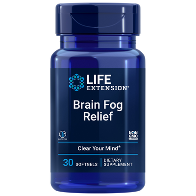 Life Extension Brain Fog Relief 30 softgels