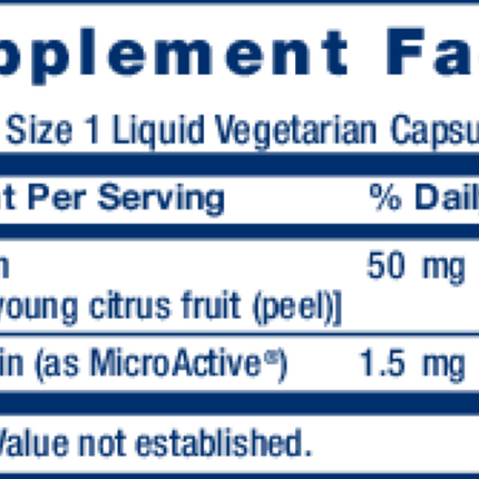 Life Extension Circadian Sleep 30 vegcaps Supplement Facts