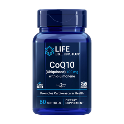 Life Extension CoQ10 - Ubiquinone - with d-Limonene 60 softgels