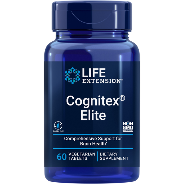 Life Extension Cognitex Elite 60 Vegetarian Tabs