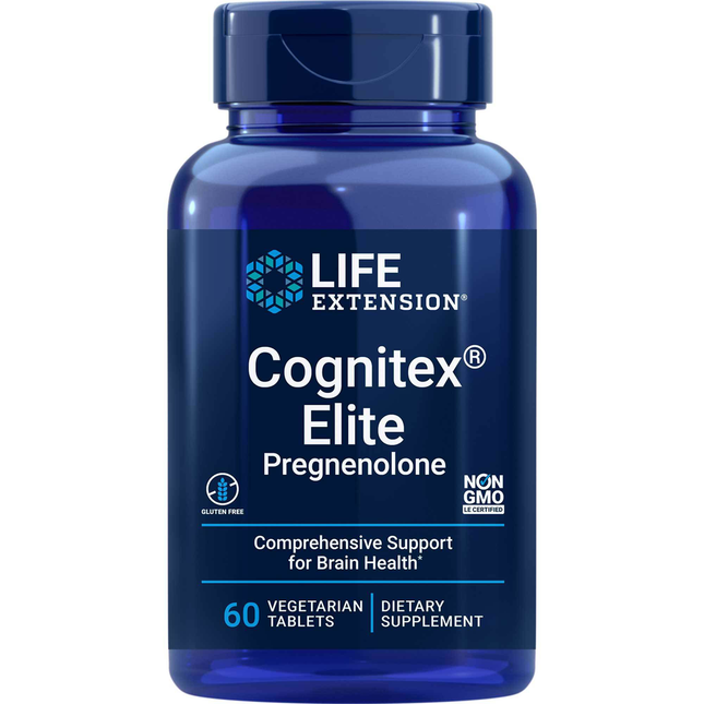 Life Extension Cognitex Elite Pregnenolone 60 veg tabs