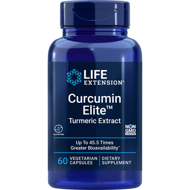 Life Extension Curcumin Elite Turmeric Extract 60 caps