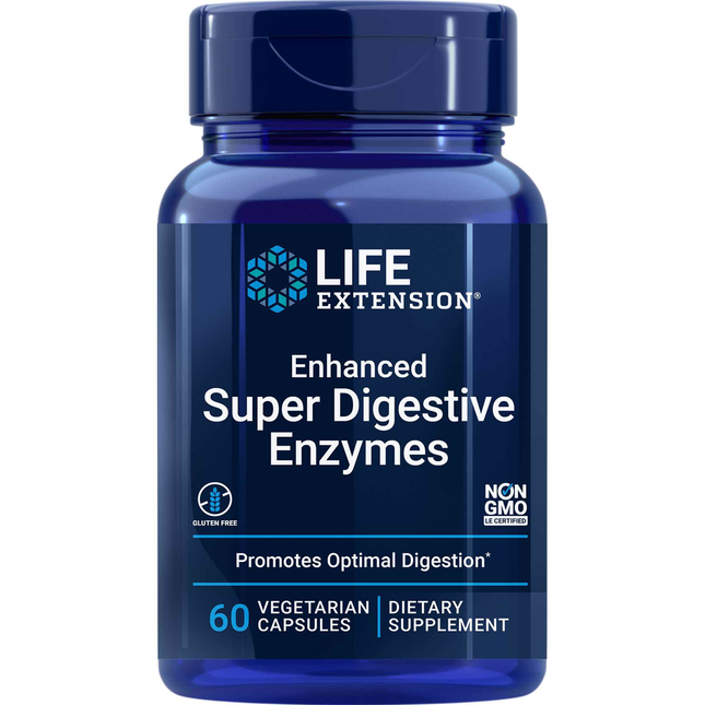 Life Extension Enhanced Super Dig Enzymes 60 vegcaps