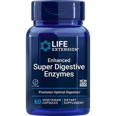 Life Extension Enhanced Super Dig Enzymes 60 vegcaps