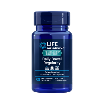 Life Extension FLORASSIST Daily Bowel Regularity 30 caps
