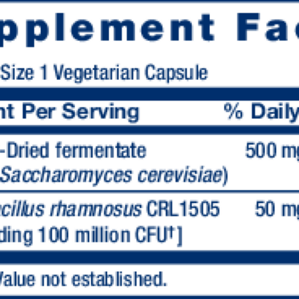 Life Extension Florassist Immune & Nasal Defense 30 caps Supplement Facts
