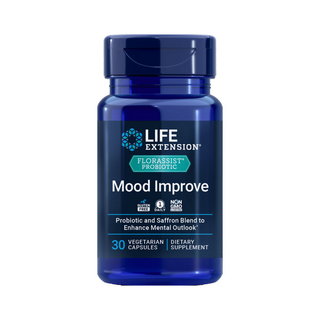 Life Extension Florassist Mood Improve 30 Veg Caps