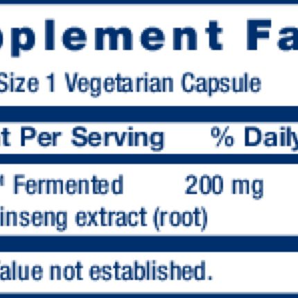 Life-Extension-Ginseng-Energy-Boost-30-vegcaps Supplement Facts