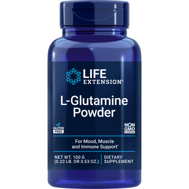 Life Extension L-Glutamine Powder 100 g