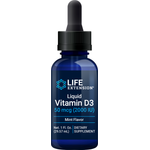 Life Extension Liquid Vitamin D3 50 mcg Mint 1 Fl. Oz.