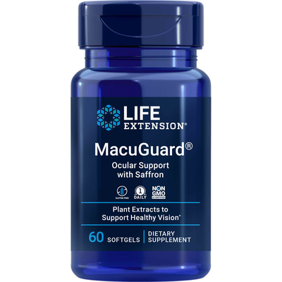 Life Extension MacuGuard Ocular Support 60 softgels