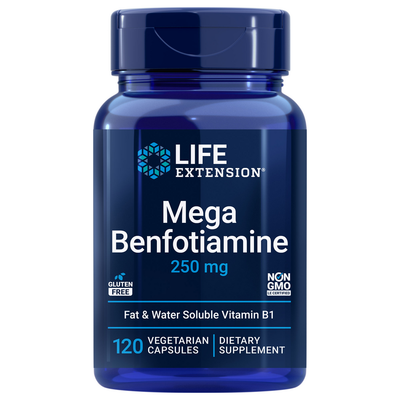 Life Extension Mega Benefotiamine 250mg 120 vcaps