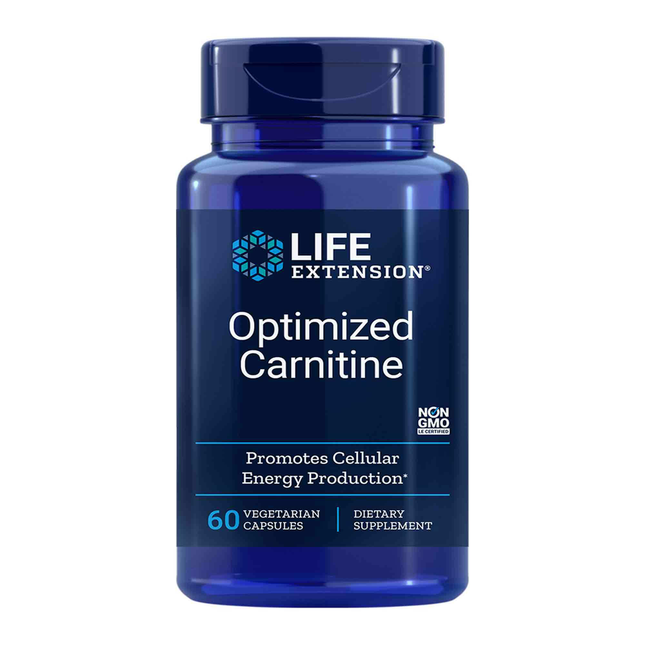 Life Extension Optimized Carnitine 60 vcaps