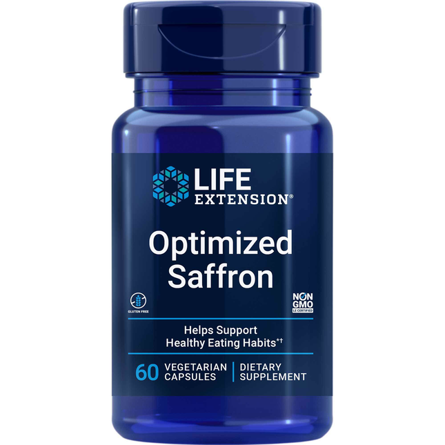 Life Extension Optimized Saffron 60 vcaps