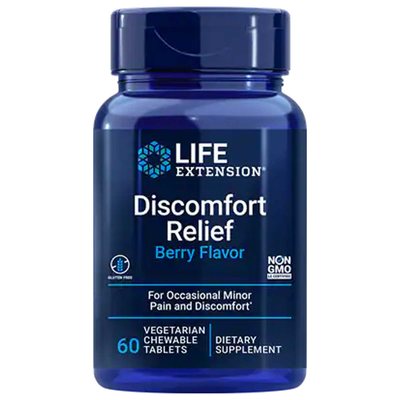 Life Extension PEA Discomfort Relief 60 chew tabs