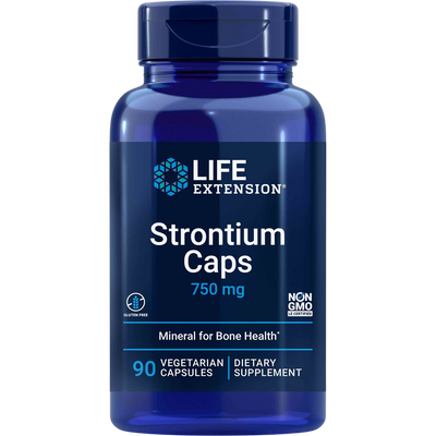Life Extension Strontium Caps 750mg 90 caps